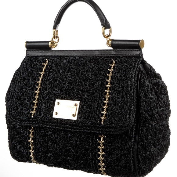 Dolce & Gabbana Straw Handbag - Picture 2 of 6